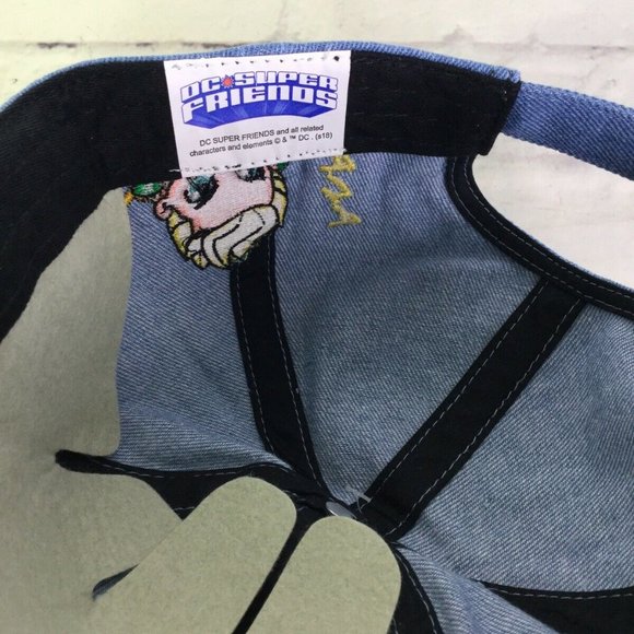 DC Super Friends Justice League Embroidered Hat - Picture 7 of 7